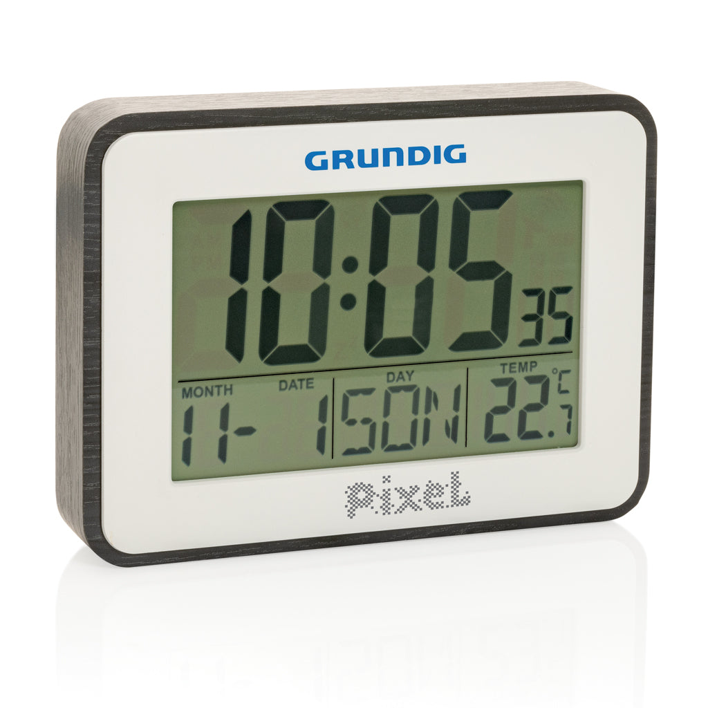 Grundig sääasema herätyskellolla ja kalenterilla-6