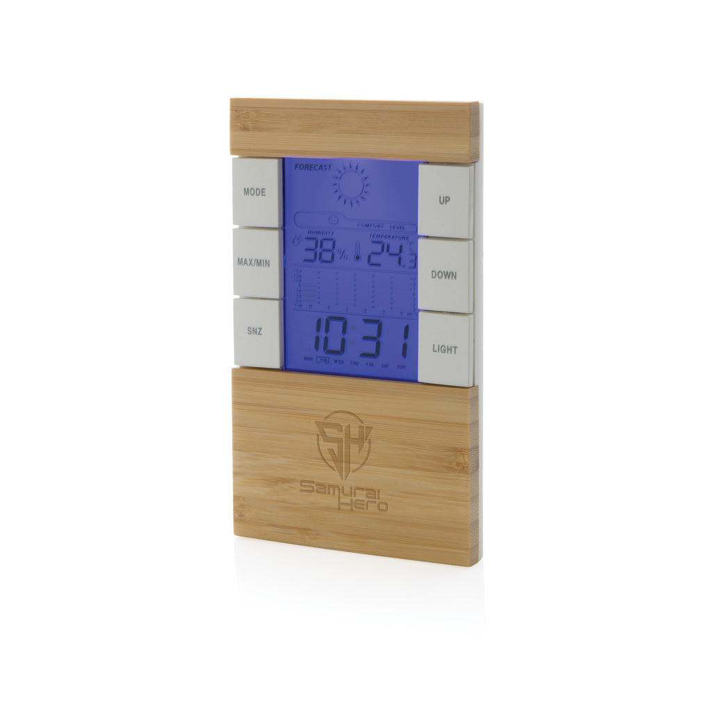 Utah RCS muovi ja FSC® bambu sääasema-6