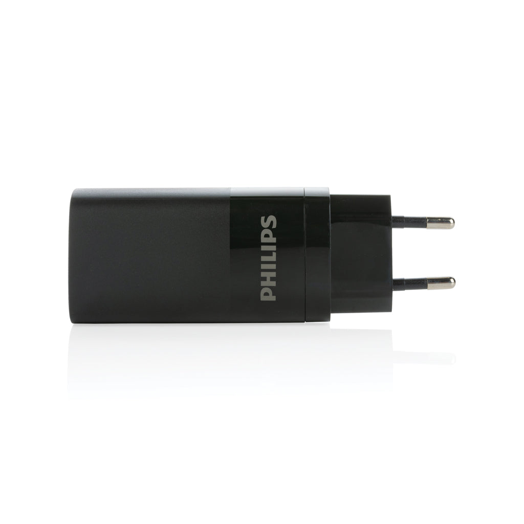Philips 65 W erittäin nopea PD 3-porttinen USB-laturi-0
