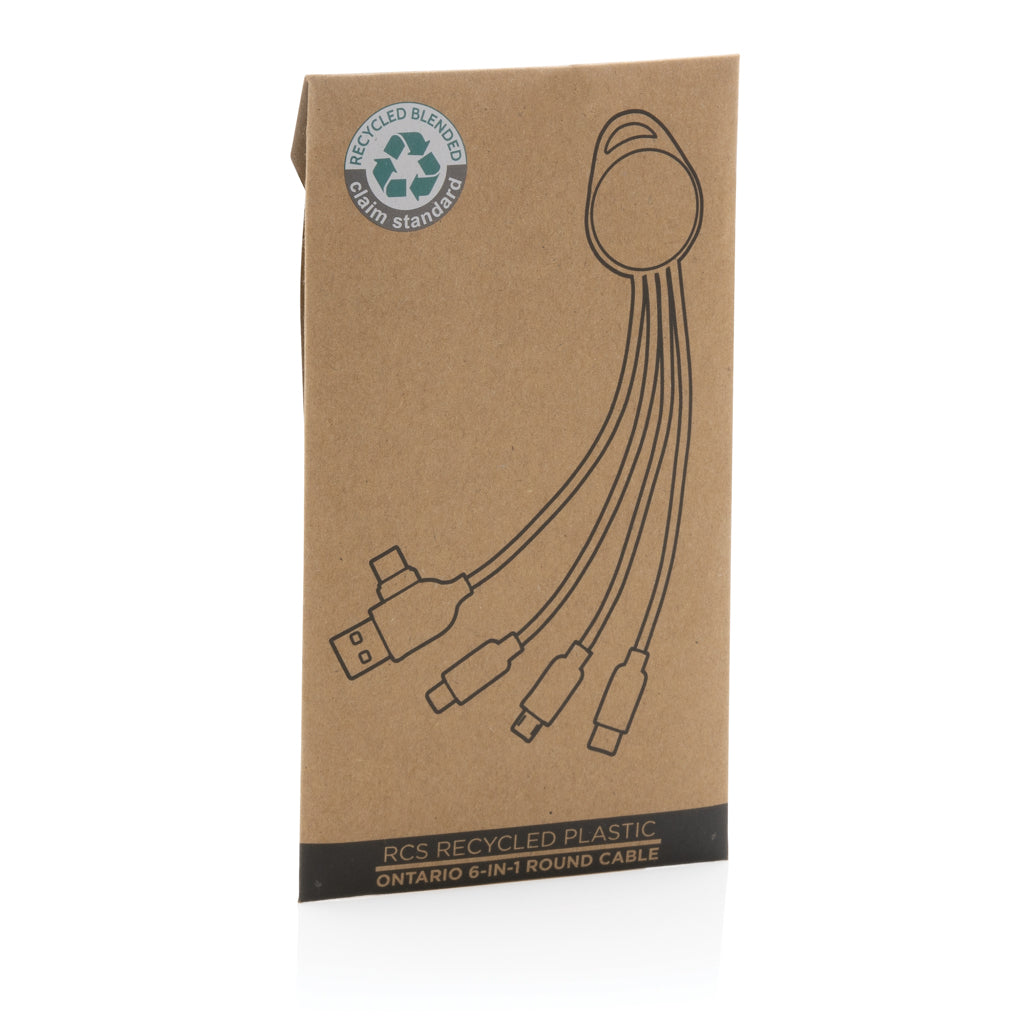 RCS Ontario 6-in-1 pyörökaapeli kierrätetystä muovista-6