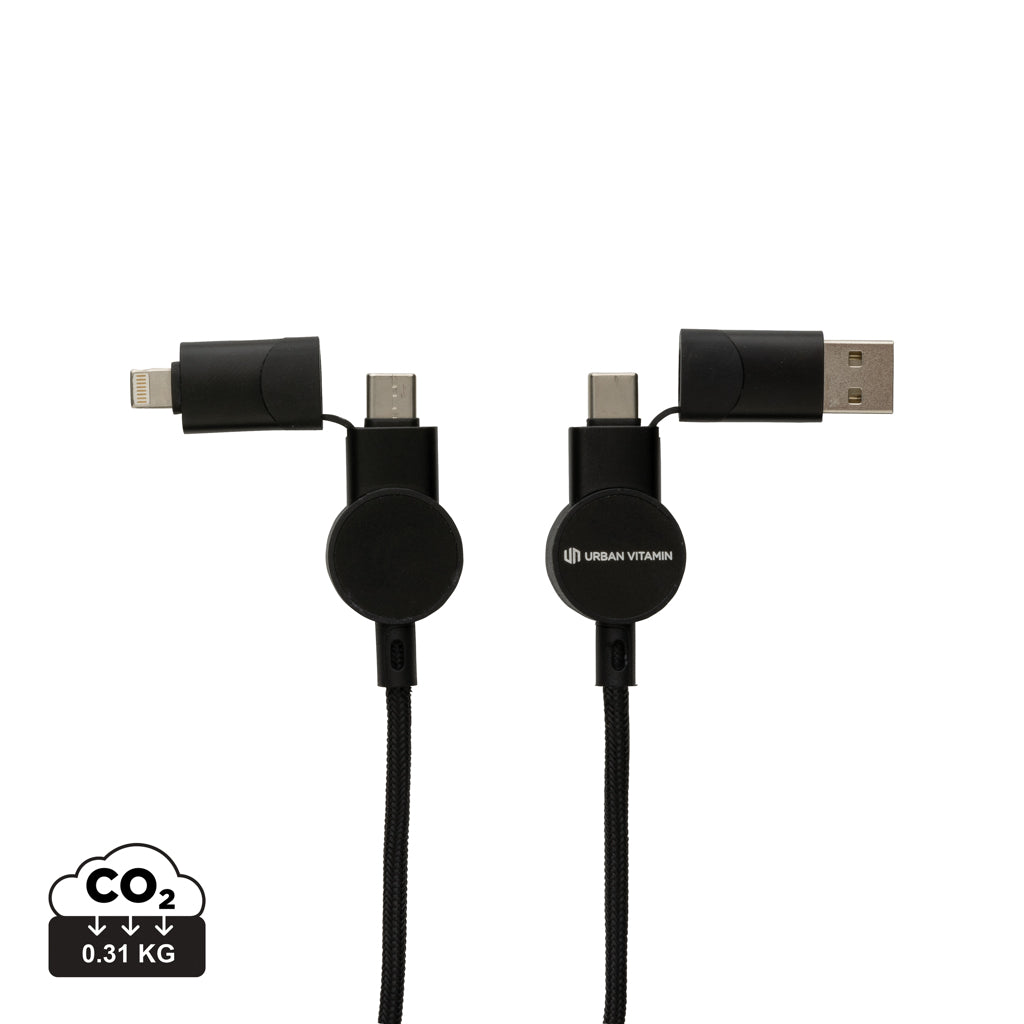 Oakland RCS 1.2m 6-in-1 nopean latauksen 45W kaapeli-0