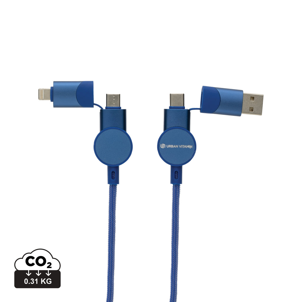 Oakland RCS 1.2m 6-in-1 nopean latauksen 45W kaapeli-20