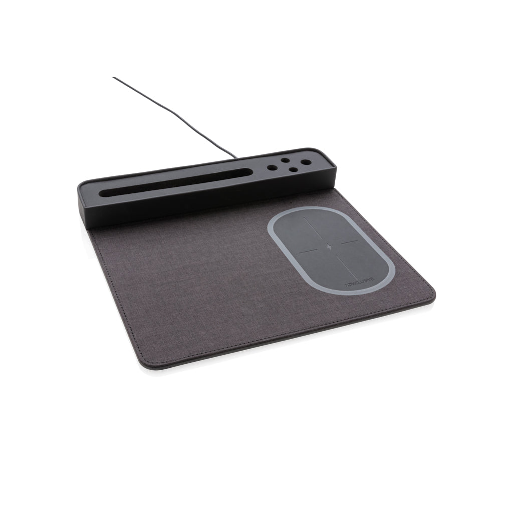 Air-hiirimatto, jossa 5 W:n langaton lataus ja USB-1