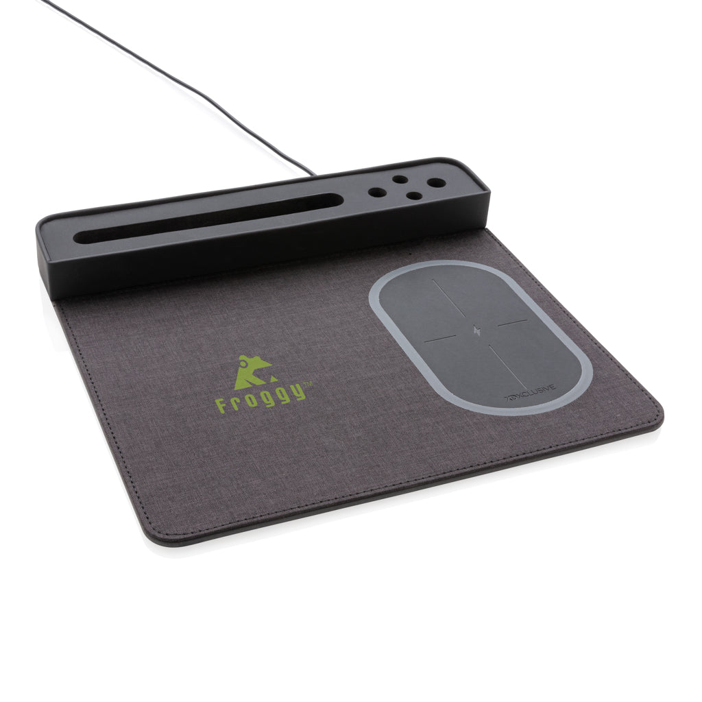Air-hiirimatto, jossa 5 W:n langaton lataus ja USB-8