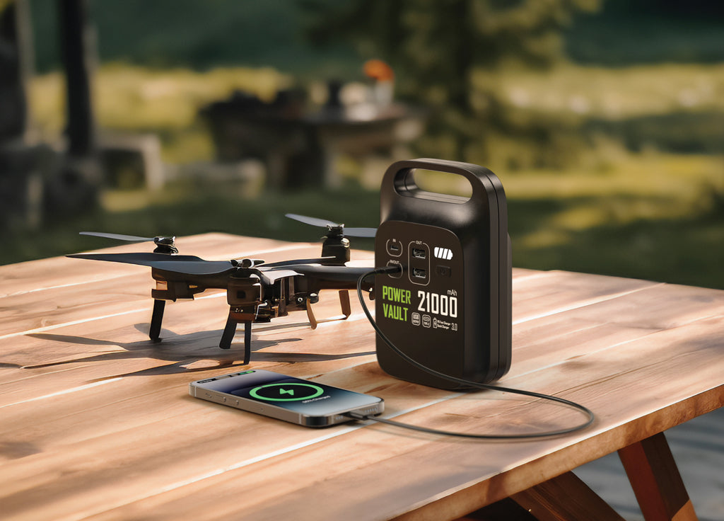 Power Vault 21000 kannettava virta-asema RCS muovista-9