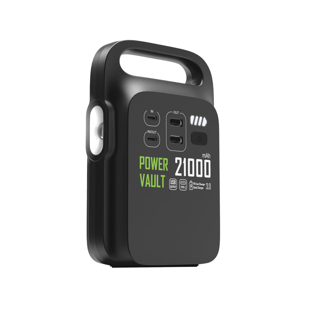 Power Vault 21000 kannettava virta-asema RCS muovista-0