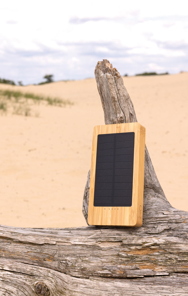 Sunwick 10.000 mAh bambuinen aurinkovoimapankki-9