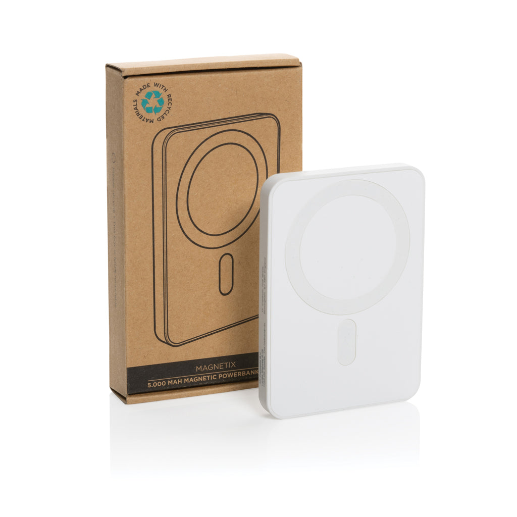 Magnetix 5000mAh magneettinen virtapankki RCS muovista-17