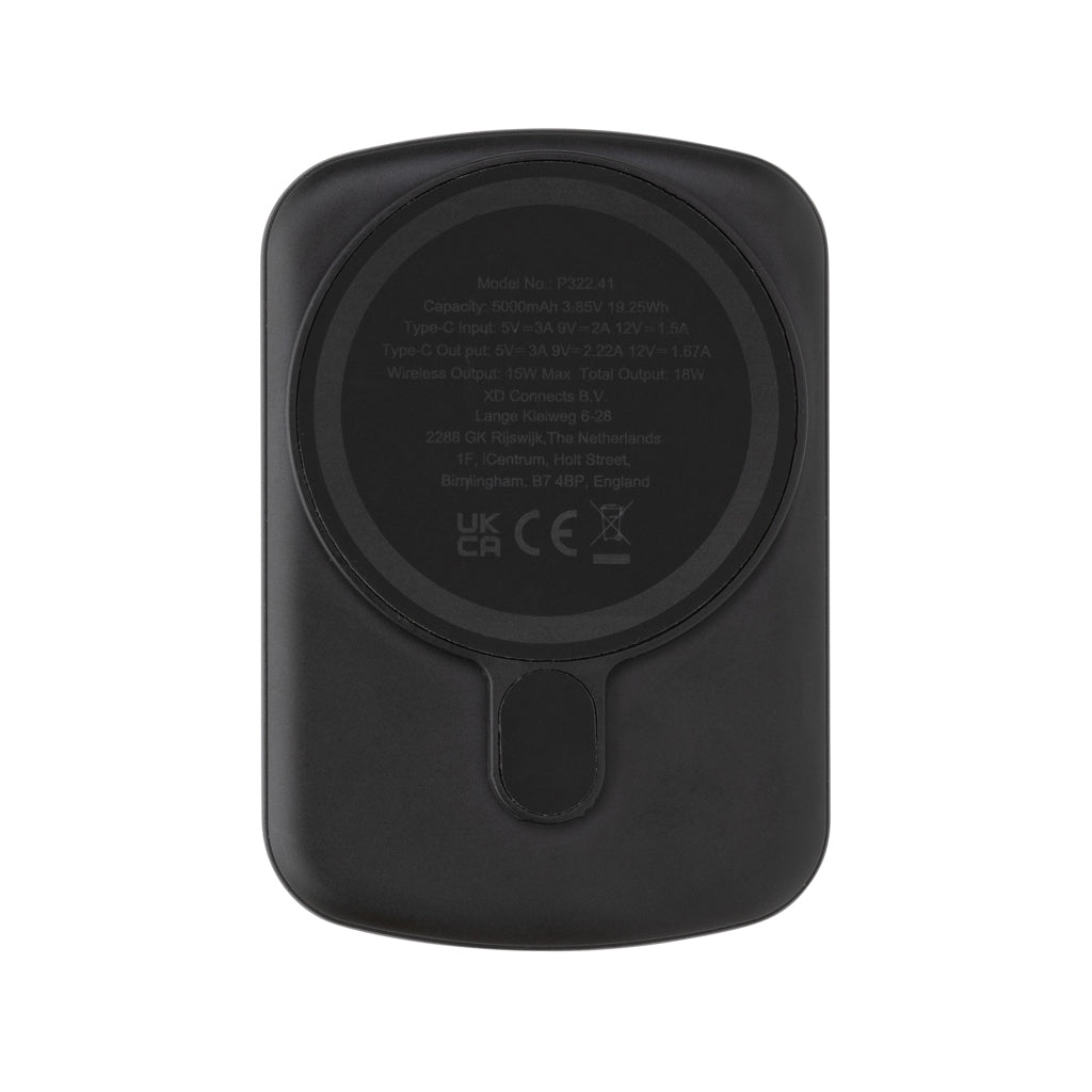 MagBoost 5000mAh magneettinen virtapankki RCS muovista-4