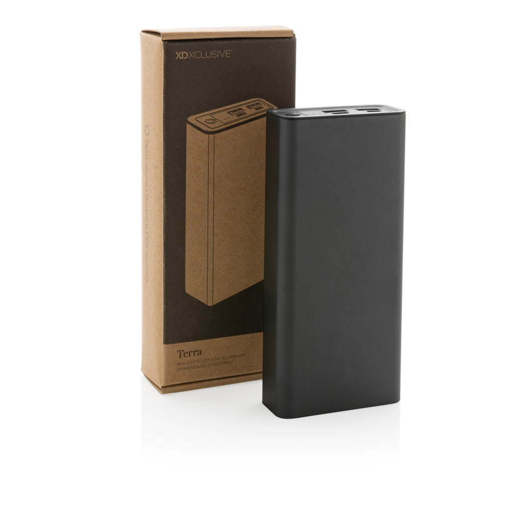 Terra RCS alumiininen 20w 20000mAh varavirtalähde-6