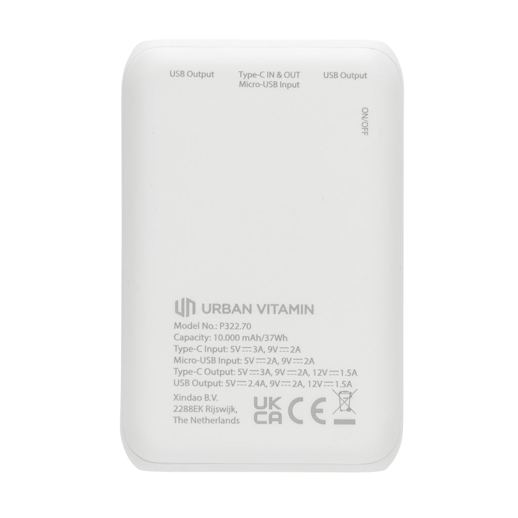 Urban Vitamin Alameda 10000 mAh PD varavirtalähde-16