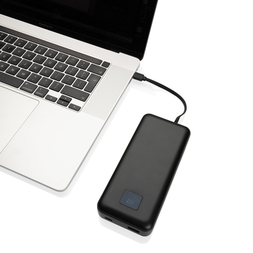 Gridley 20000mAh 65W tietokonevirtapankki RCS muovista-3