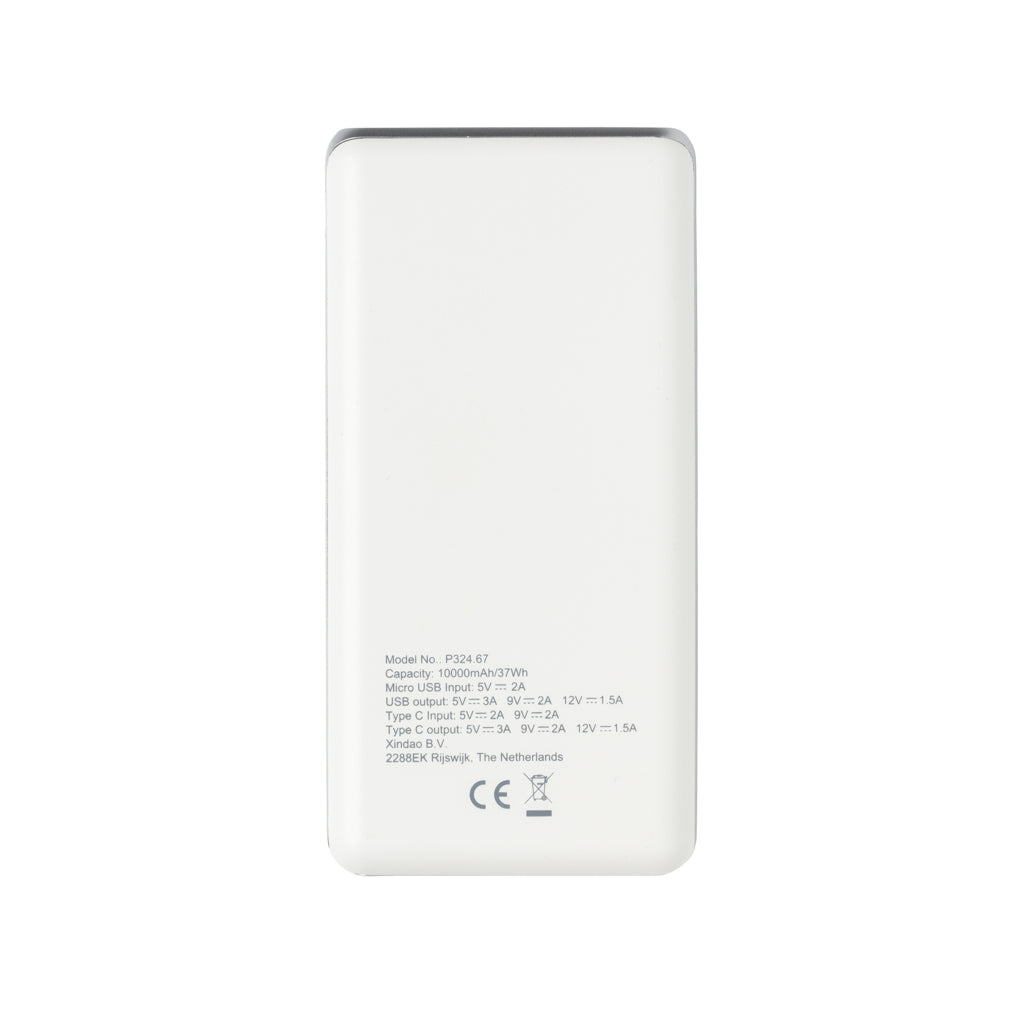 Huippunopea 10 000 mAh_n varavirtalähde, PD-3