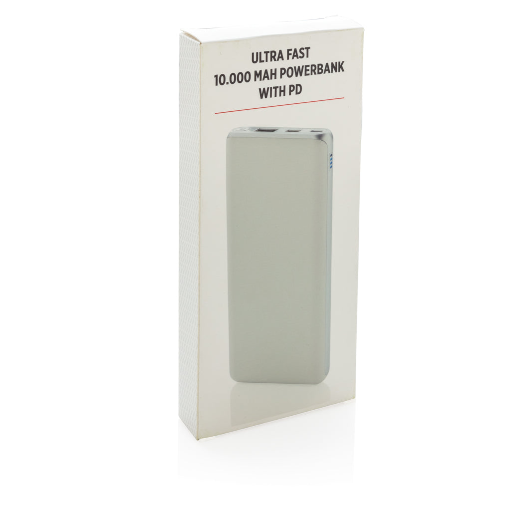 Huippunopea 10 000 mAh_n varavirtalähde, PD-7