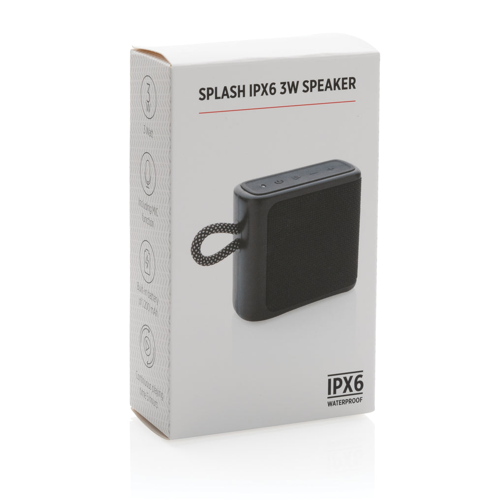 Splash IPX6 3W kaiutin-7