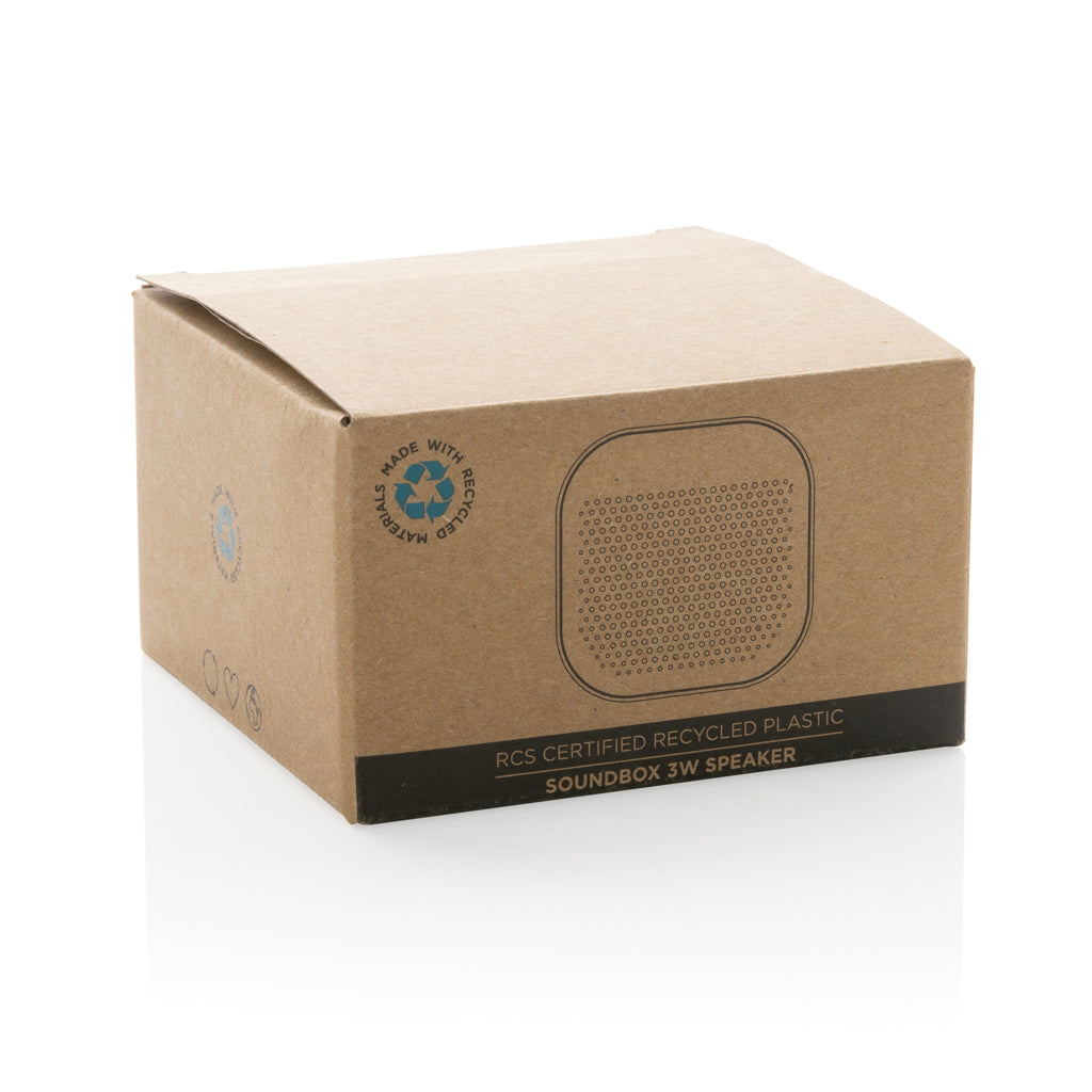 Soundbox 3W kaiutin RCS kierrätetystä muovista-6