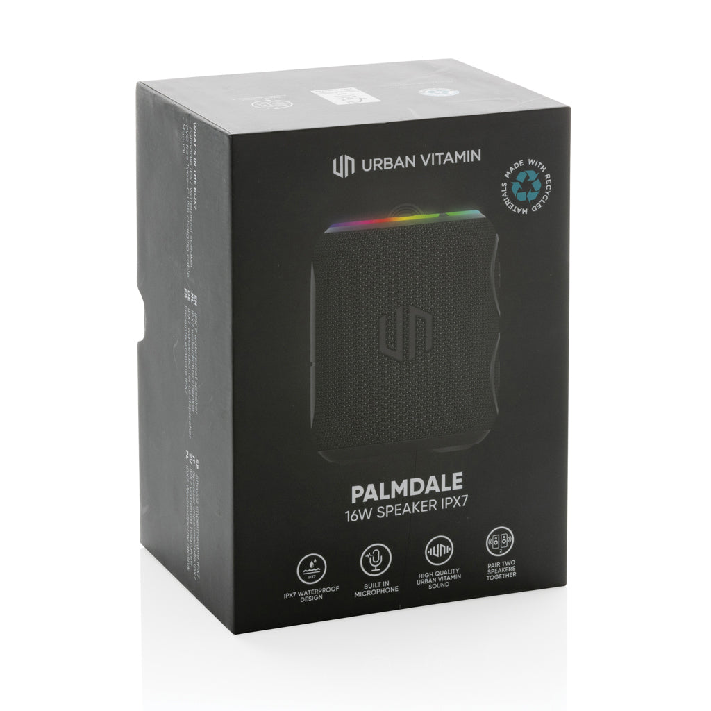 Urban Vitamin Palmdale 16W kaiutin IPX7 RCS muovista-1