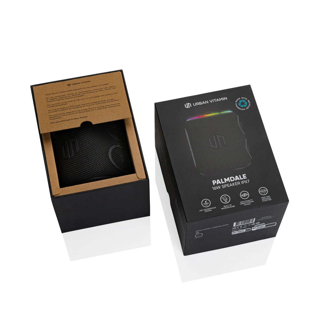 Urban Vitamin Palmdale 16W kaiutin IPX7 RCS muovista-2