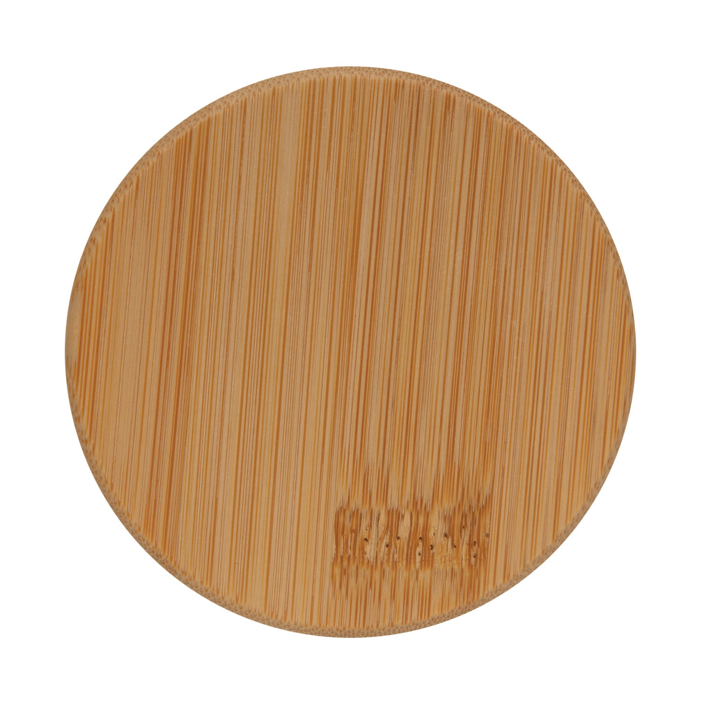 Borosilikaattilasinen lasi bambukannella 350ml 2kpl-4