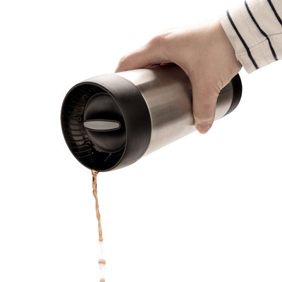Helposti puhdistettava termos kahvimuki
