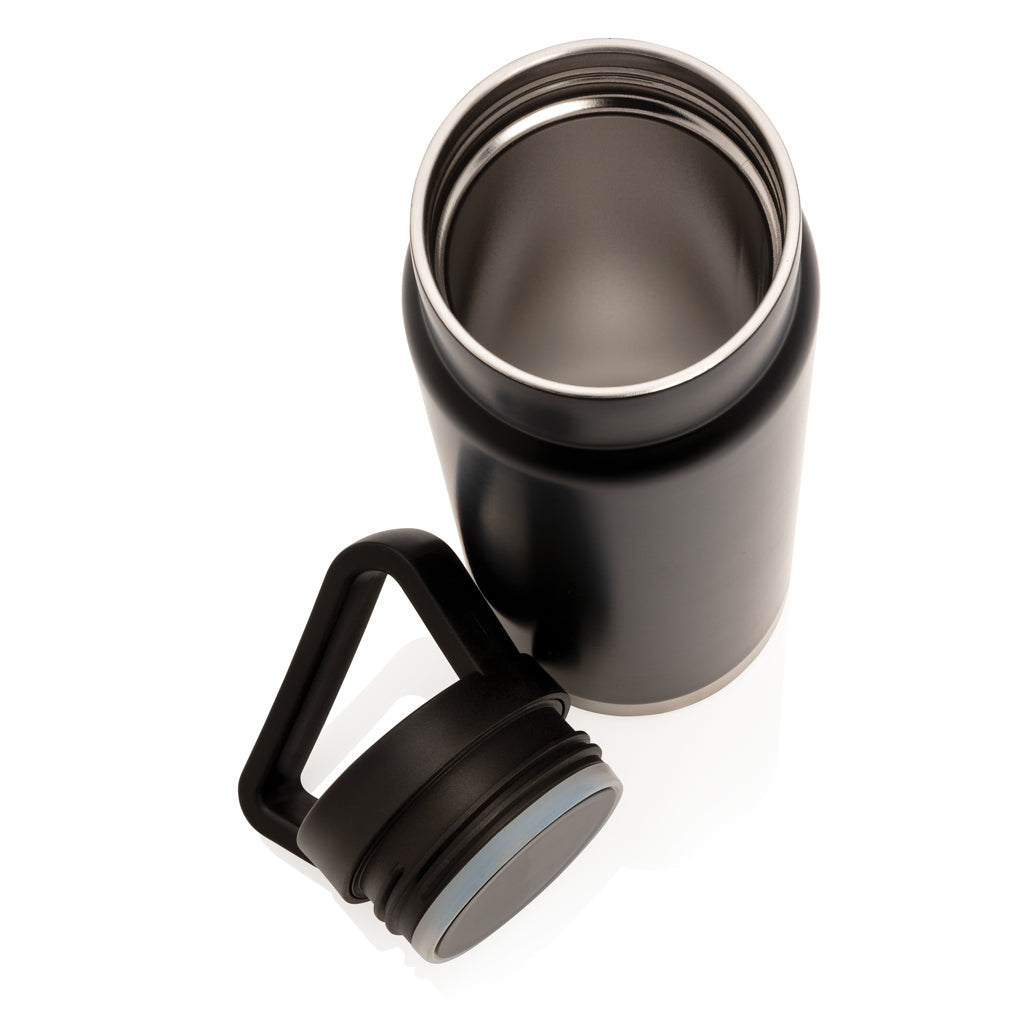 Tiivis tyhjiöpullo kahvalla-6