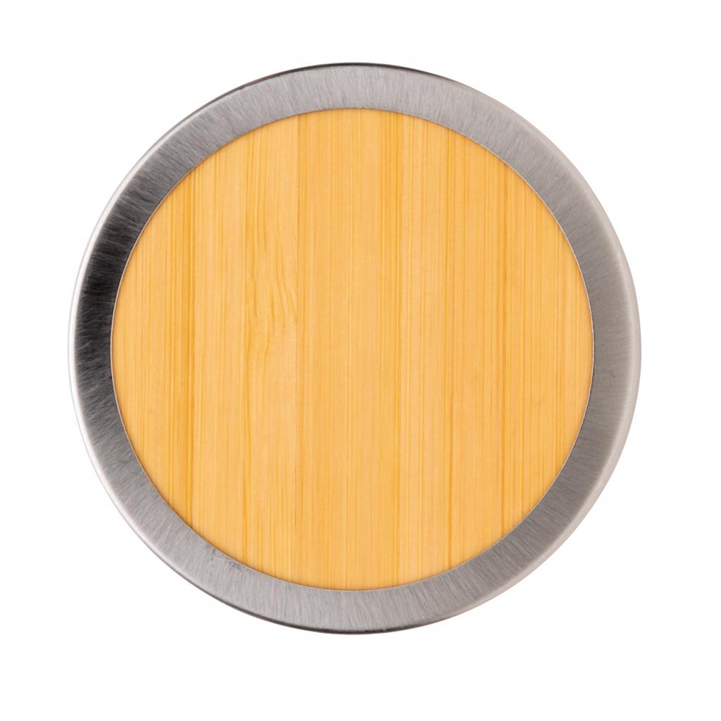 Vuototiivis bambusta valmistettu termospullo