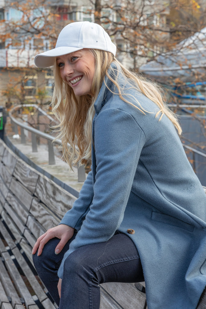 Impact 6-paneelinen lippalakki kierrätetystä puuvillasta-20