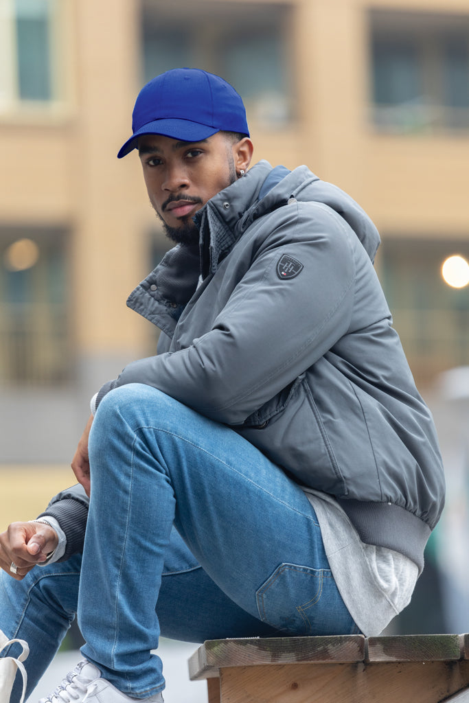 Impact 6-paneelinen lippalakki kierrätetystä puuvillasta-42