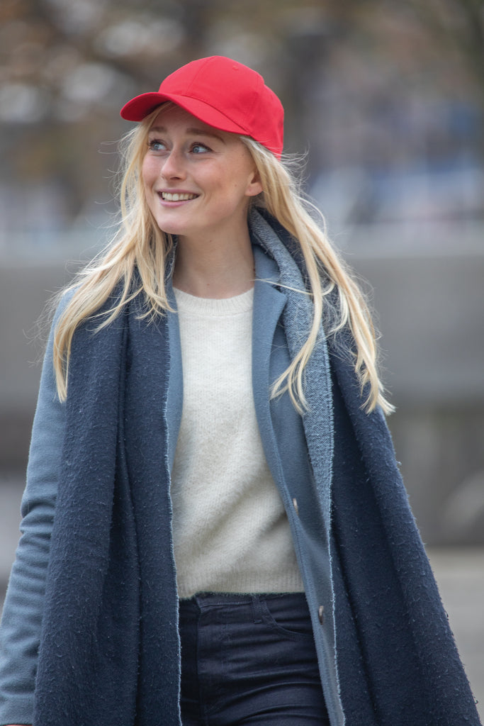 Impact 6-paneelinen lippalakki kierrätetystä puuvillasta-31