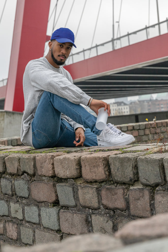 Impact 6-paneelinen lippalakki kierrätetystä puuvillasta-43