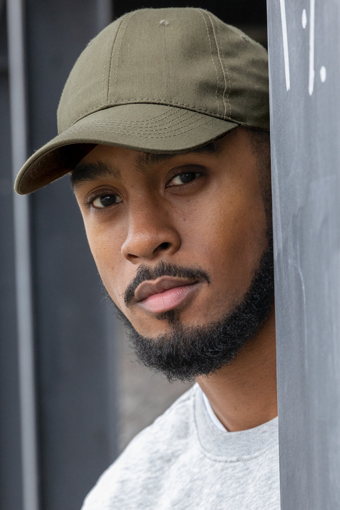 Impact 6-paneelinen lippalakki kierrätetystä puuvillasta-65