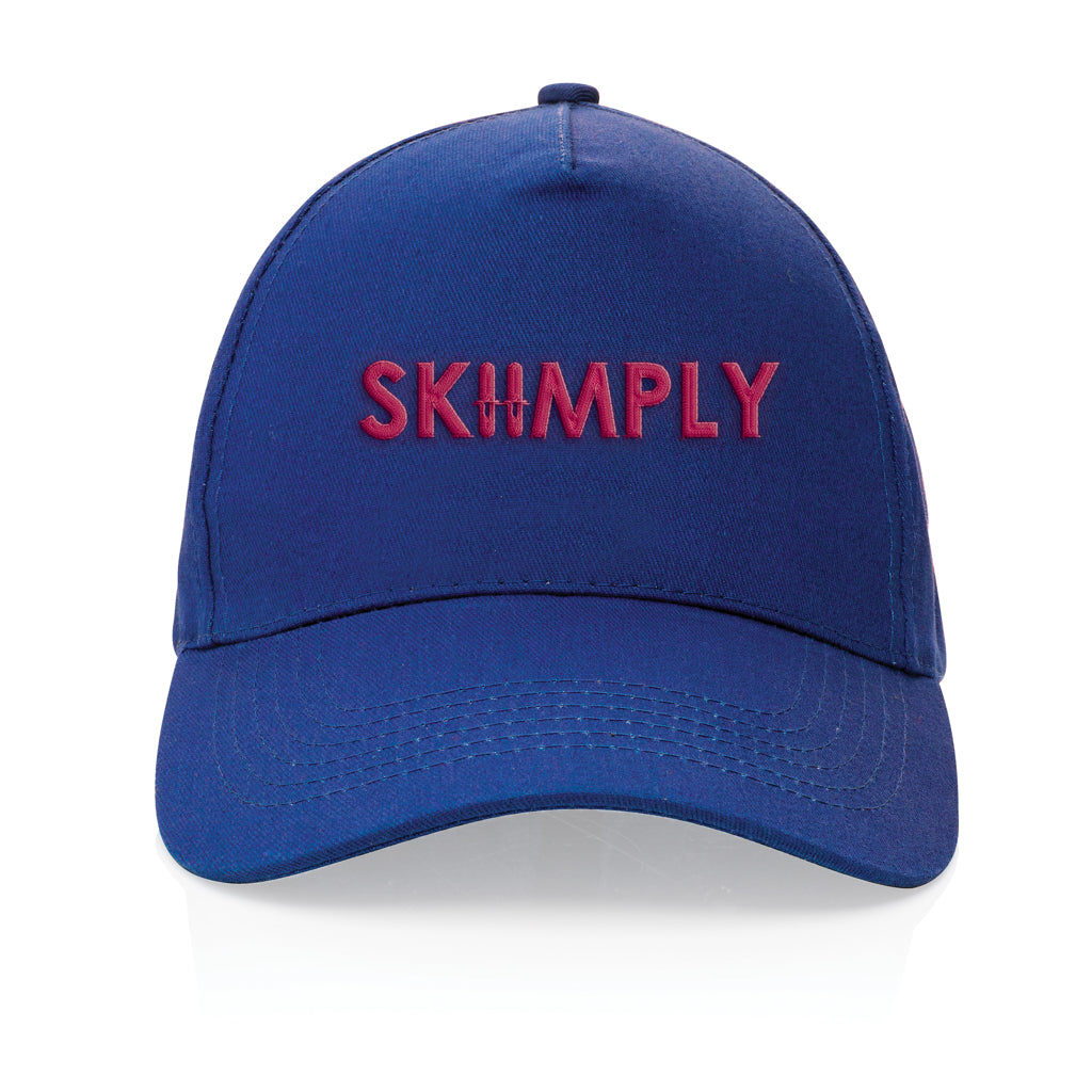 Impact 5-paneelinen lippalakki kierrätetystä puuvillasta-41