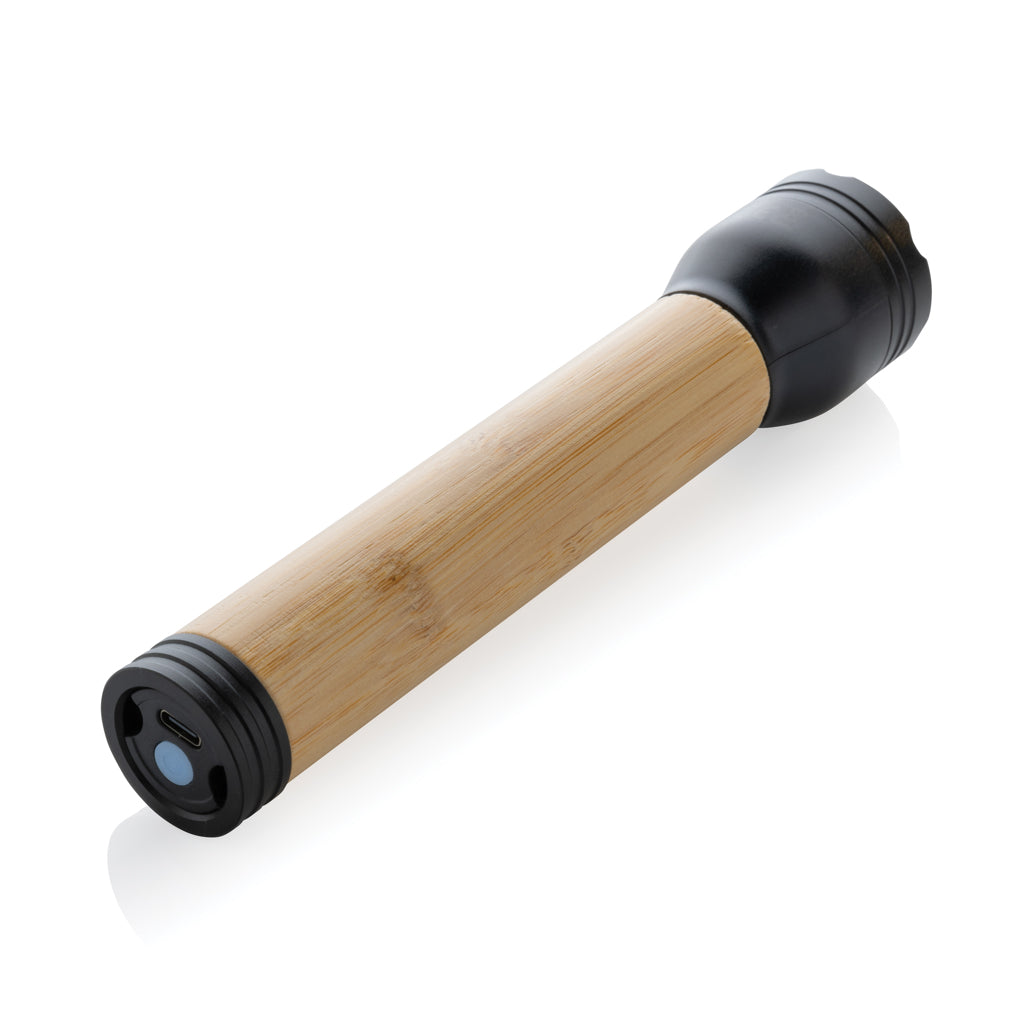Lucid 5W taskulamppu RCS muovista ja bambusta-2