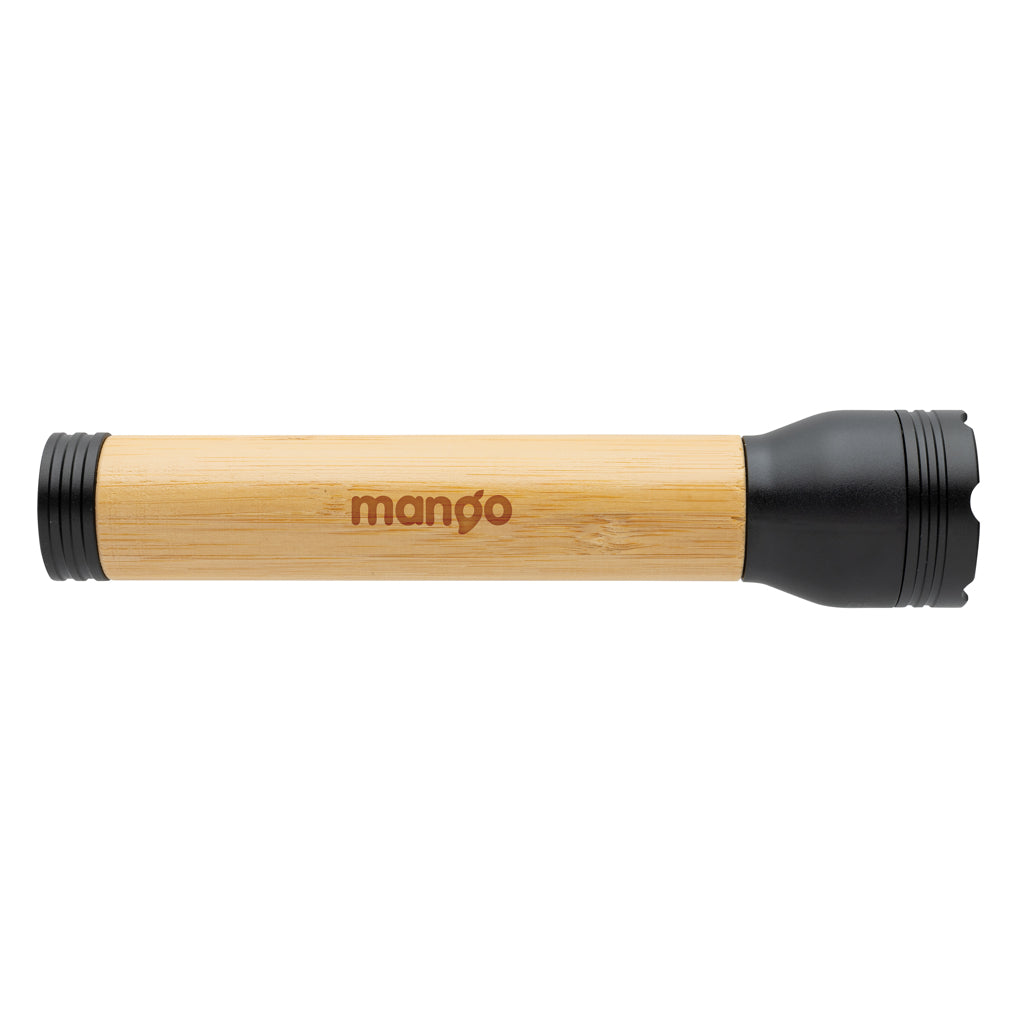 Lucid 5W taskulamppu RCS muovista ja bambusta-7