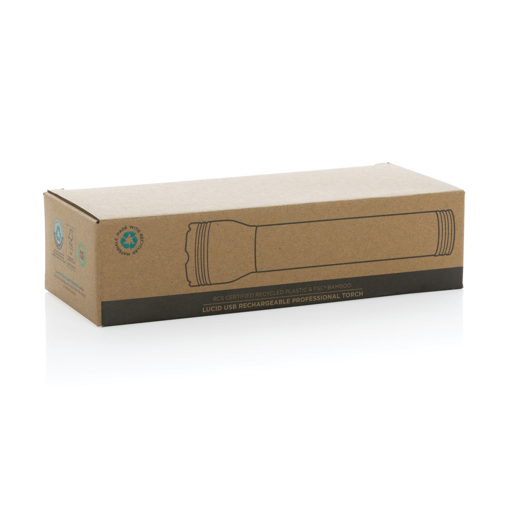 Lucid 5W taskulamppu RCS muovista ja bambusta-6