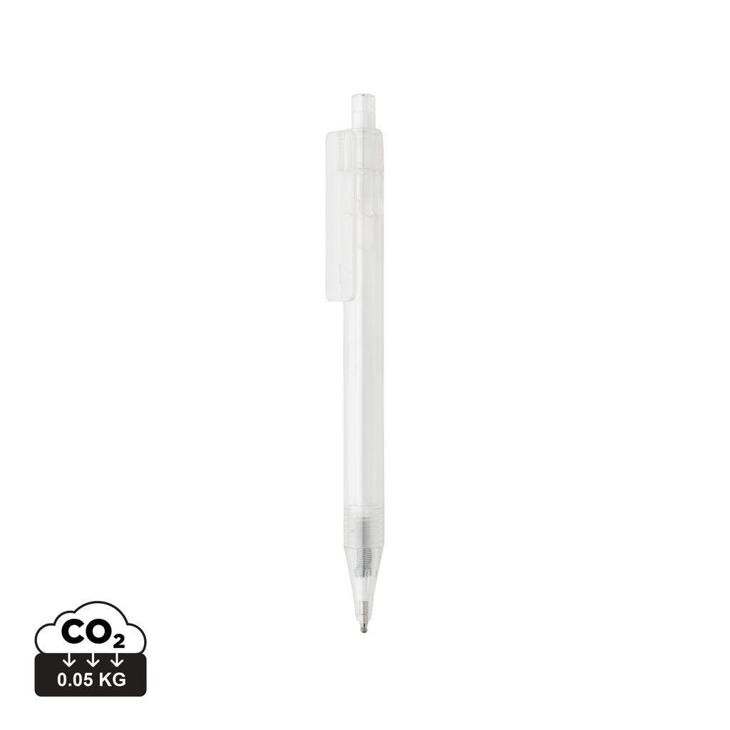 GRS RPET X8 läpikuultava kynä-6