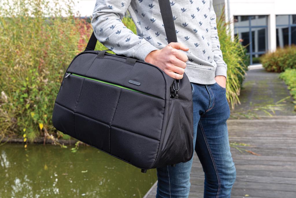 PVC-vapaa Soho rPET -laptopviikonloppulaukku 15”