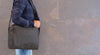 Musta PVC-vapaa Fashion-laptoplaukku 15,6"