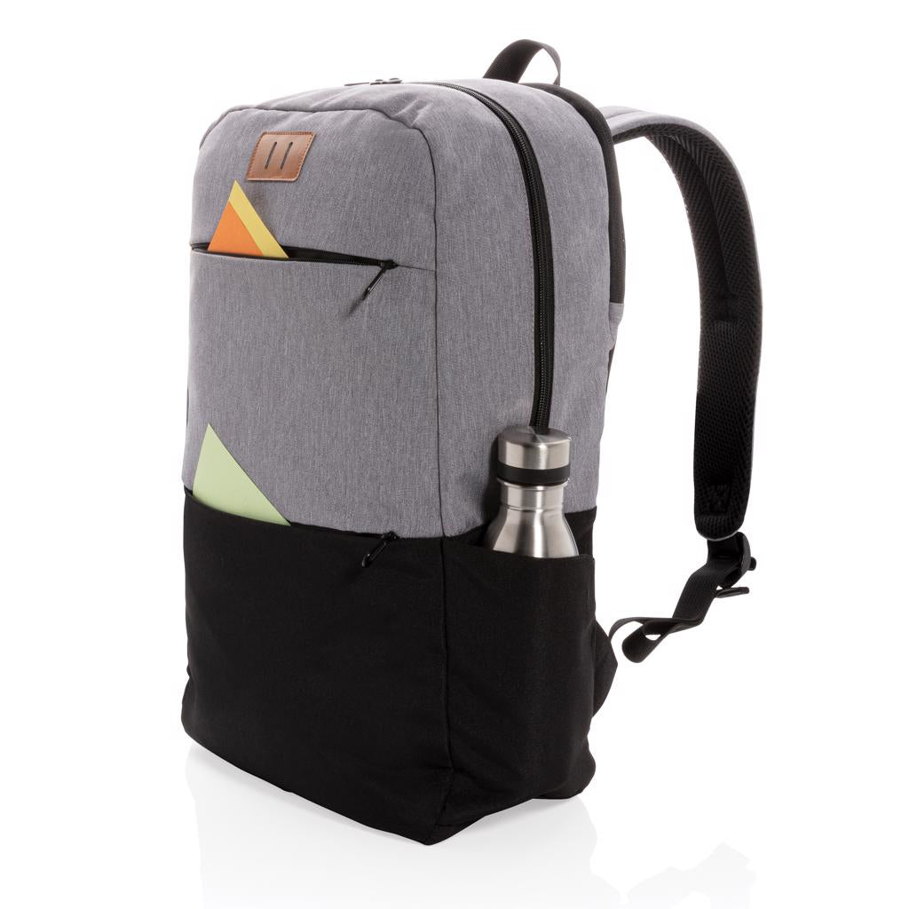 Moderni PVC-vapaa 15,6"" USB & RFID -laptopreppu