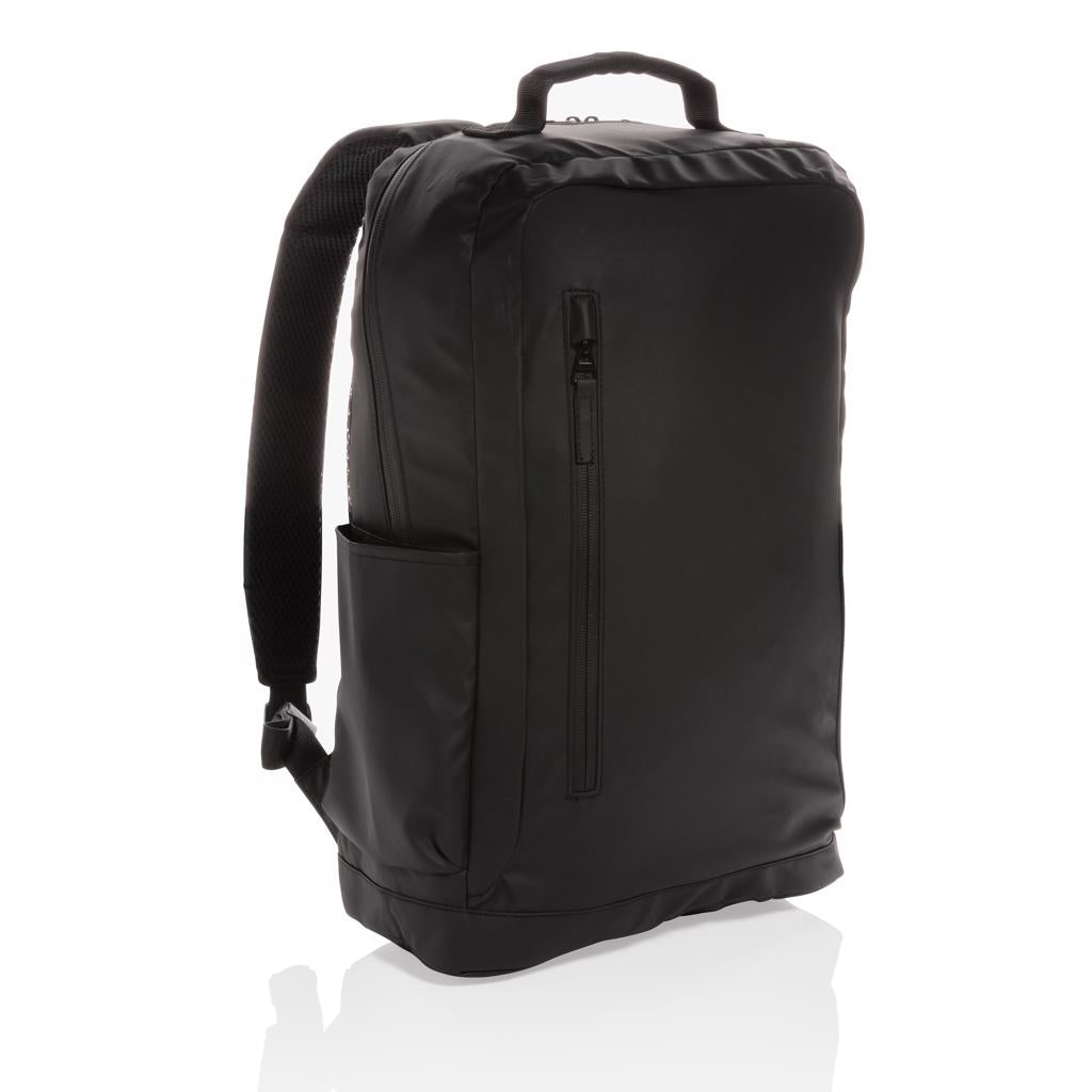 Musta PVC-vapaa 15,6"" Fashion-laptopreppu