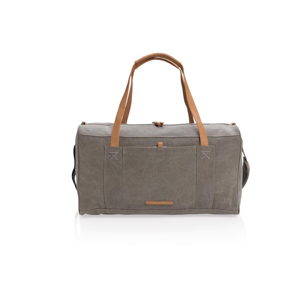 Canvas reissu-/viikonloppureppu - PVC-vapaa