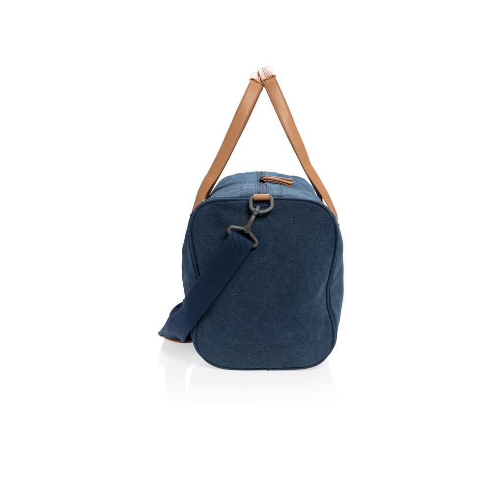 Canvas reissu-/viikonloppureppu - PVC-vapaa