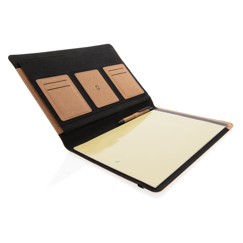 Deluxe korkki portfolio A4 kynällä-5