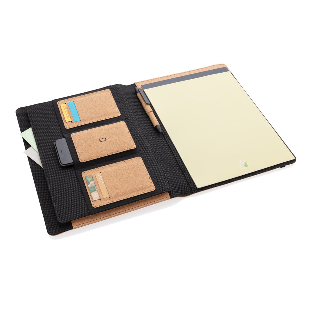 Deluxe korkki portfolio A4 kynällä-7