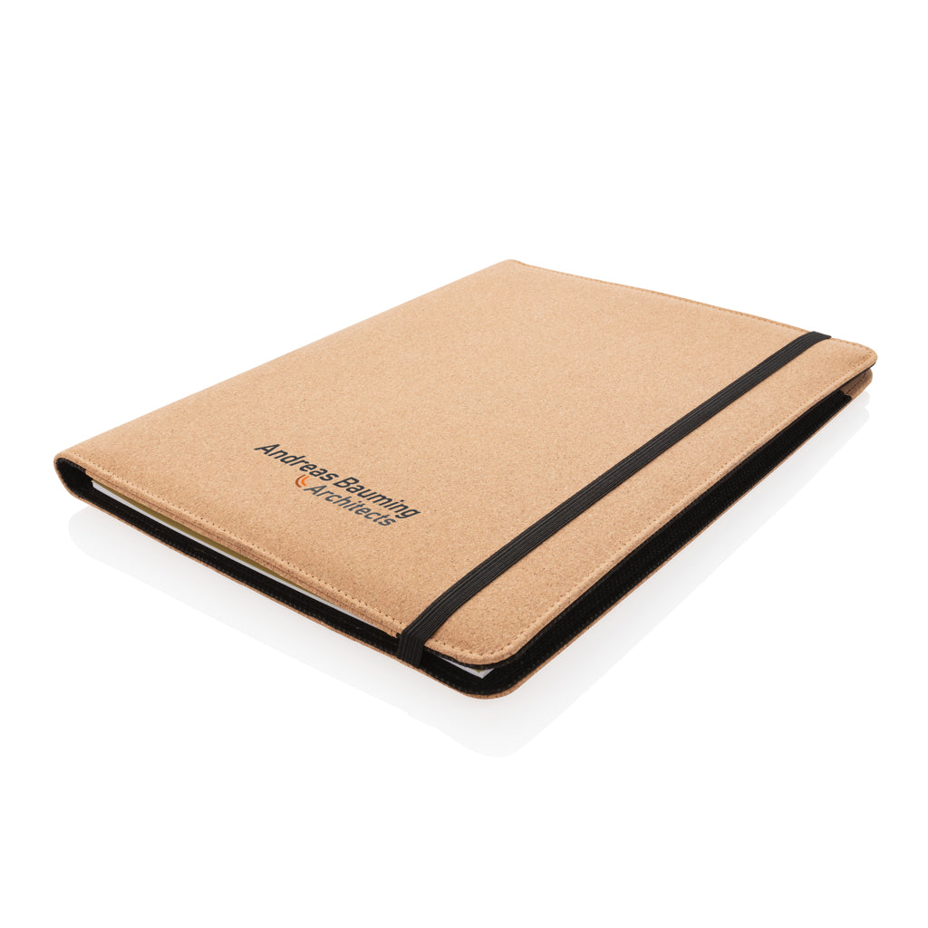 Deluxe korkki portfolio A4 kynällä-8