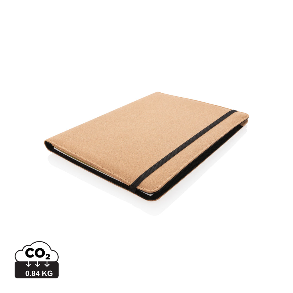 Deluxe korkki portfolio A4 kynällä-0