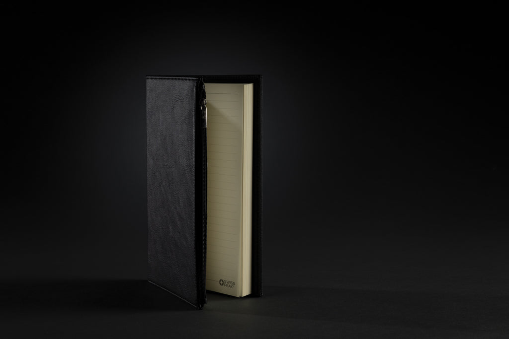 Swiss Peak A5 PU muistikirja vetoketjutaskulla-7