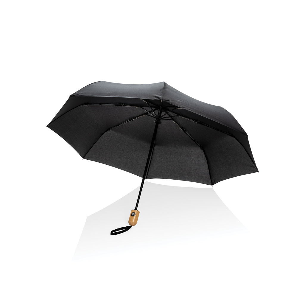 21" Impact AWARE™ RPET 190T auto open/close bambusateenvarjo-1