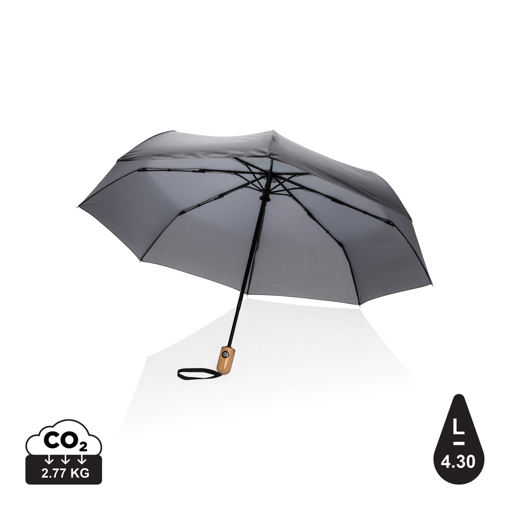 21" Impact AWARE™ RPET 190T auto open/close bambusateenvarjo-9