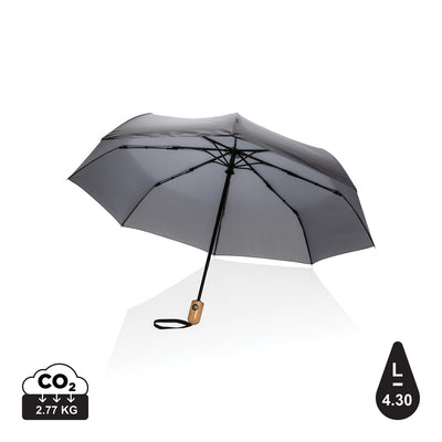 21" Impact AWARE™ RPET 190T auto open/close bambusateenvarjo-9